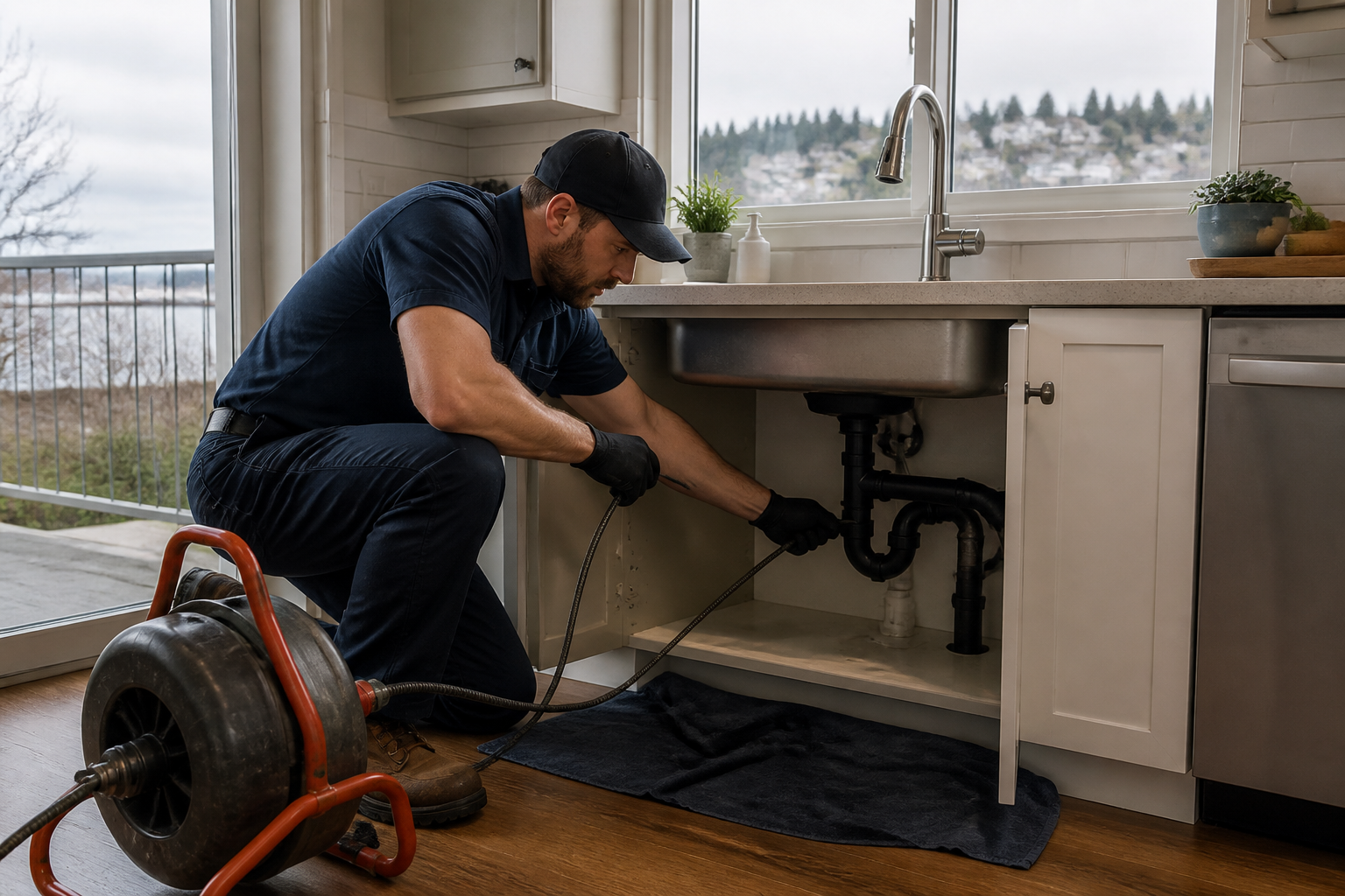 Repiping work in Lowell Everett historic district